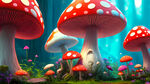 梦幻蘑菇仙境