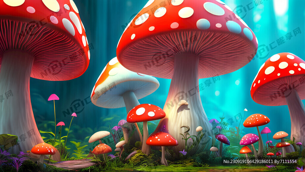 梦幻蘑菇仙境