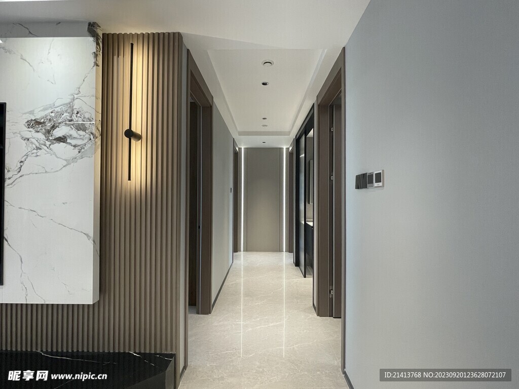 房间过道设计摄影图__室内摄影_建筑园林_摄影图库_昵图网