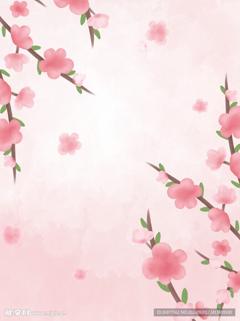  樱花背景