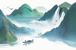山水画