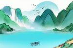 山水画