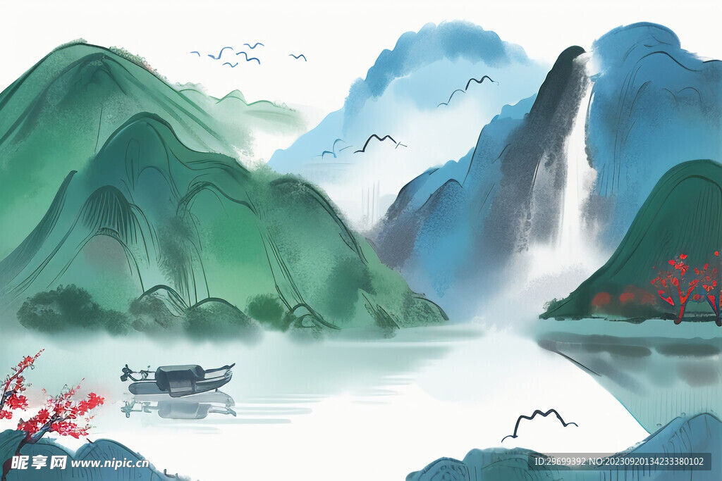 山水画