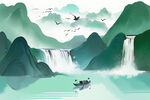 山水画