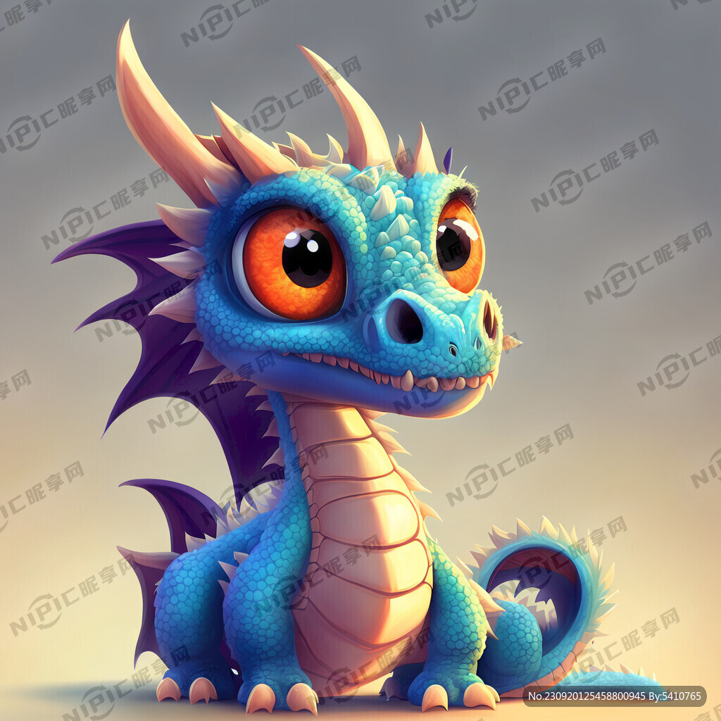 龙年 龙 卡通 吉祥物 萌