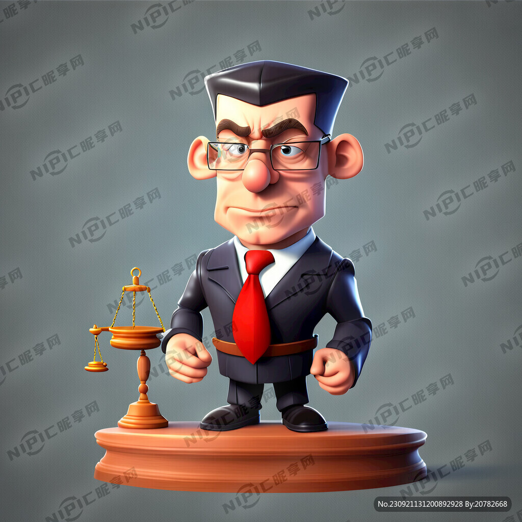 卡通法官