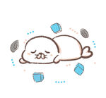 可爱卡通海豹