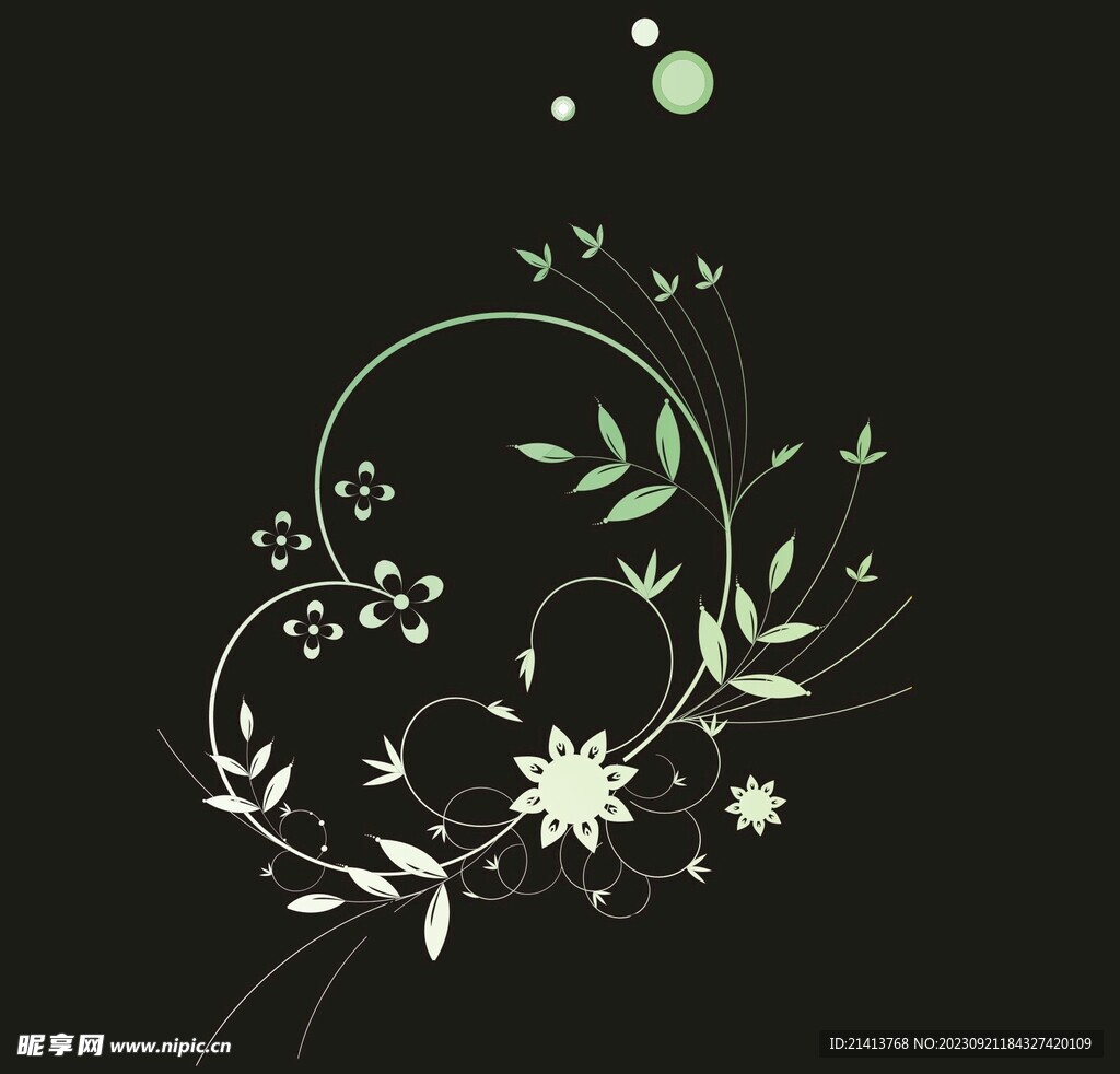 花边花纹底纹 