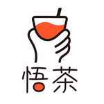 奶茶店简约logo创意设计