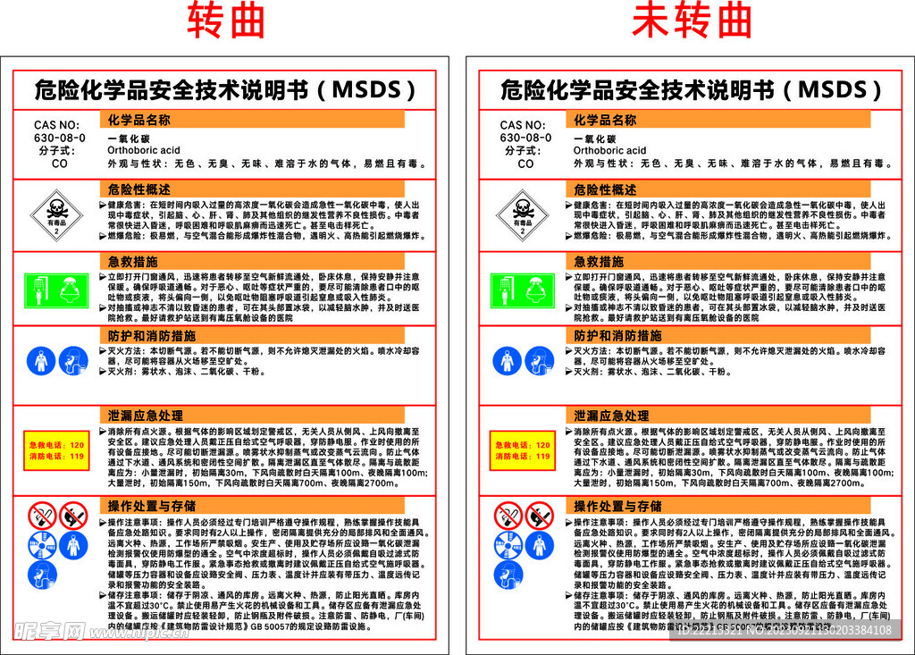 一氧化碳 MSDS 安全技术