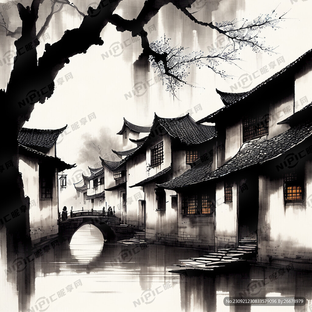 江南水乡古风
