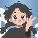 女孩头像 卡通人