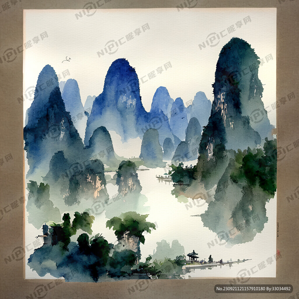 桂林阳朔景点介绍宣传册