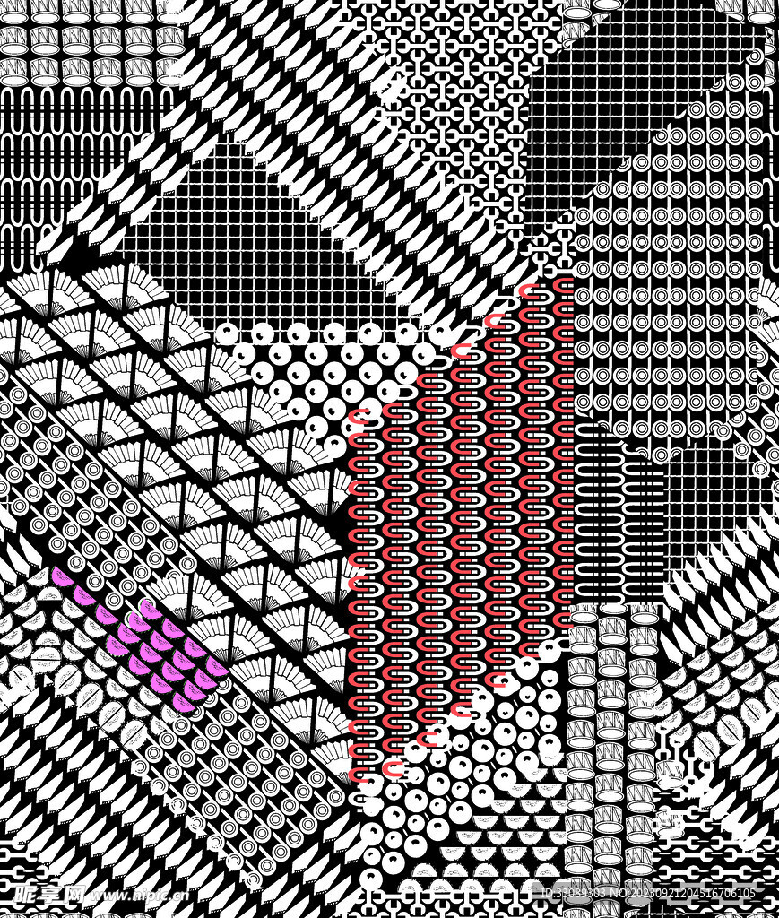 大牌拼接画