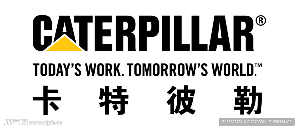 卡特彼勒矢量logo