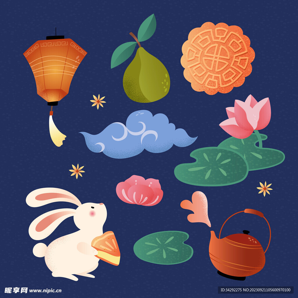 中秋节插画