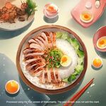 烤鸭饭