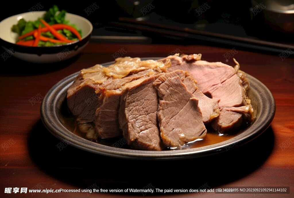 卤牛肉片