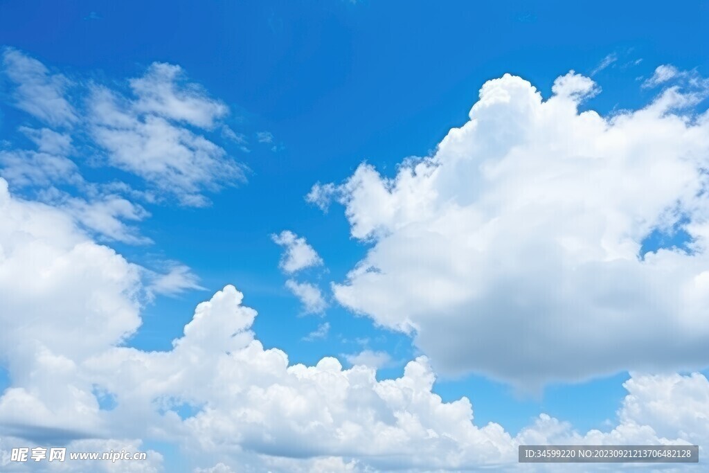 蓝天白云 