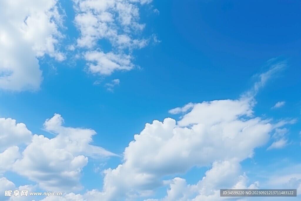 蓝天白云 