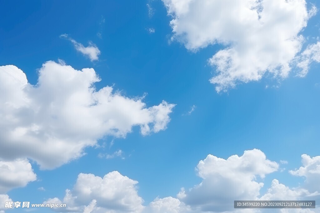 蓝天白云 