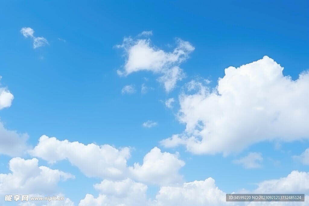 蓝天白云 