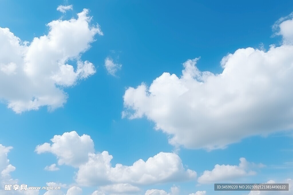 蓝天白云 