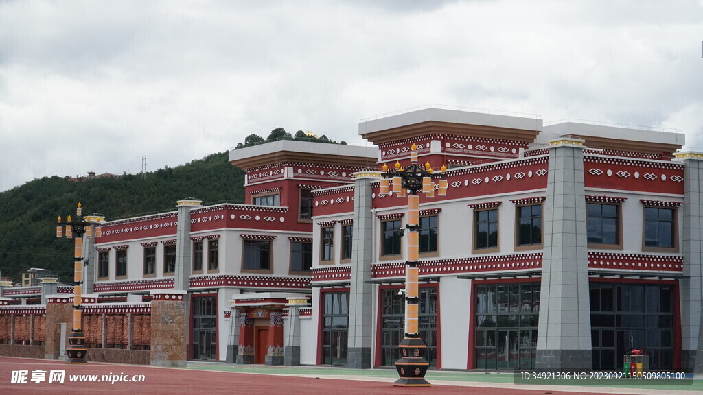 藏区建筑 香格里拉