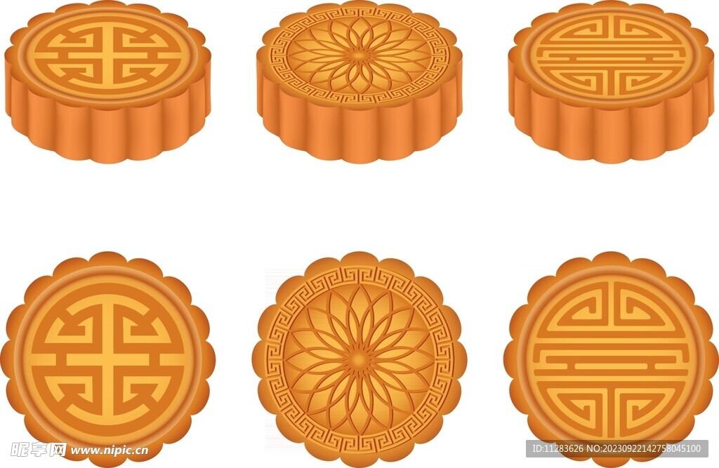 月饼插画