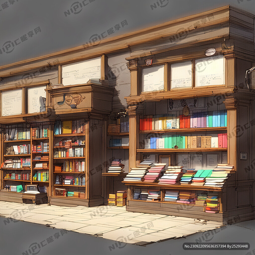 文具店效果图