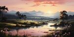 风景油画