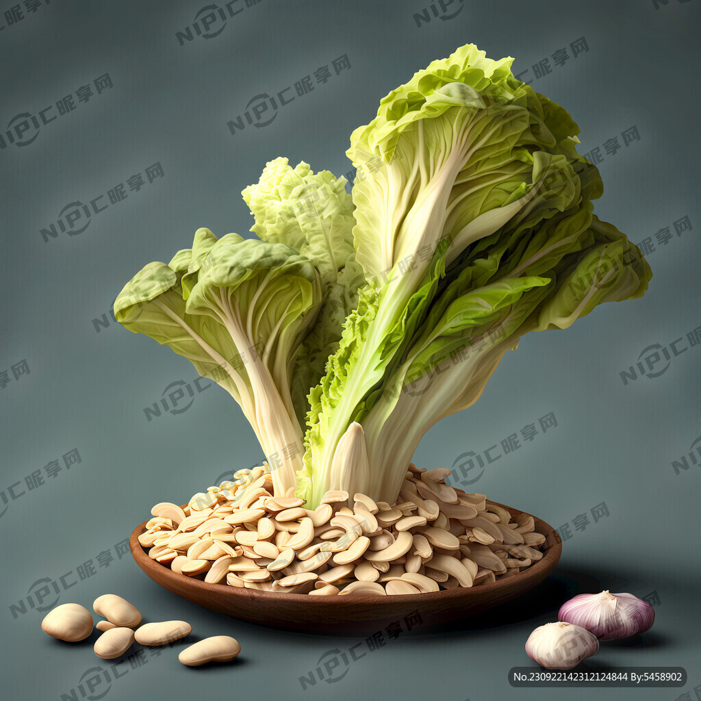 干豆角 生菜 宽粉 香菇