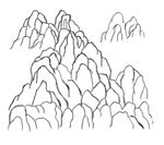 山白描