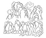 山线描
