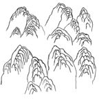 山线描