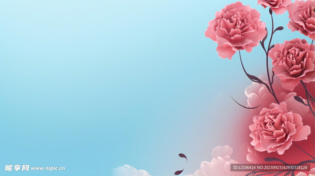 教师节蓝色背景