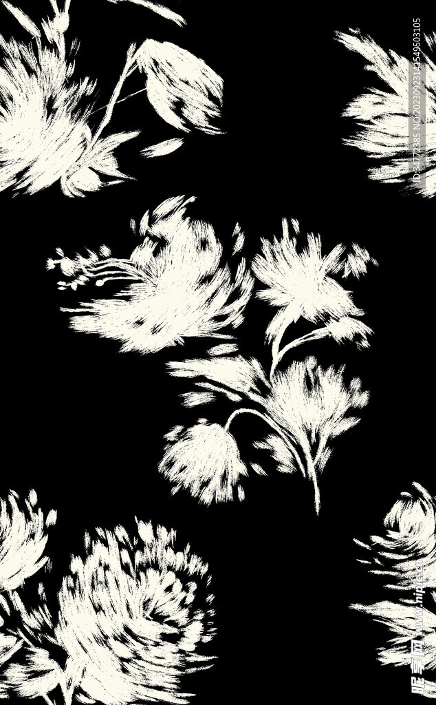 手绘花