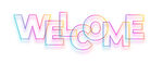 欢迎welcome