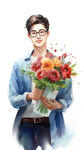 老师插画
