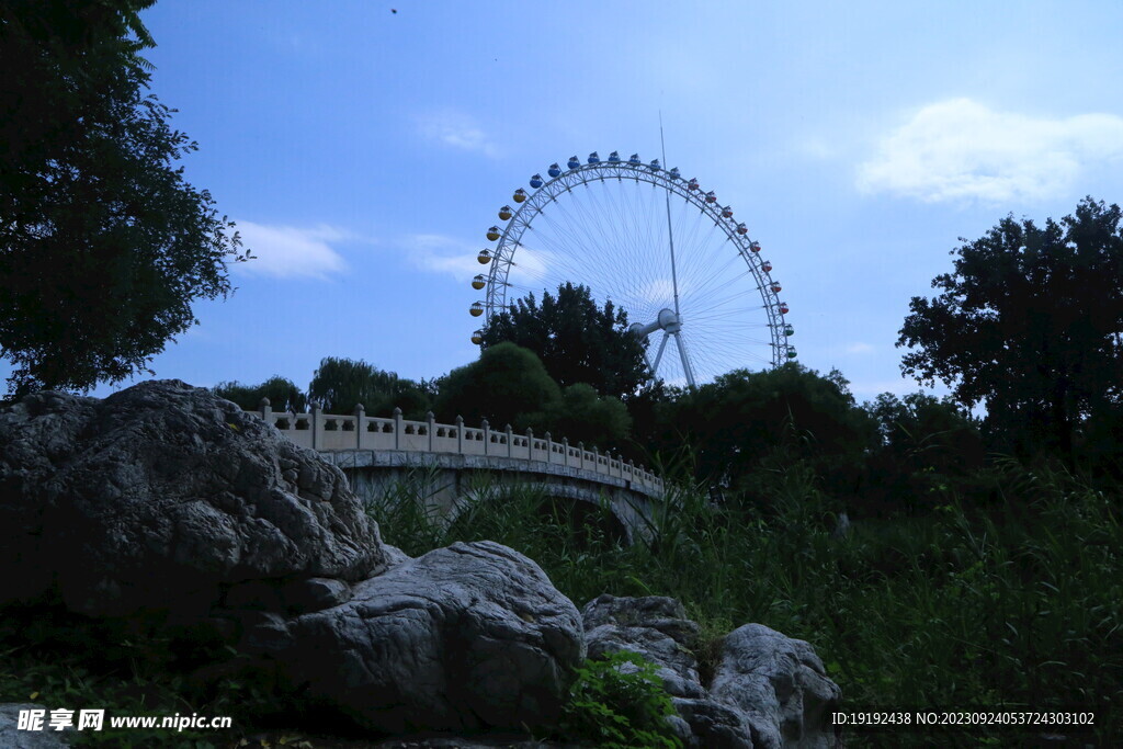 龙潭中湖风景