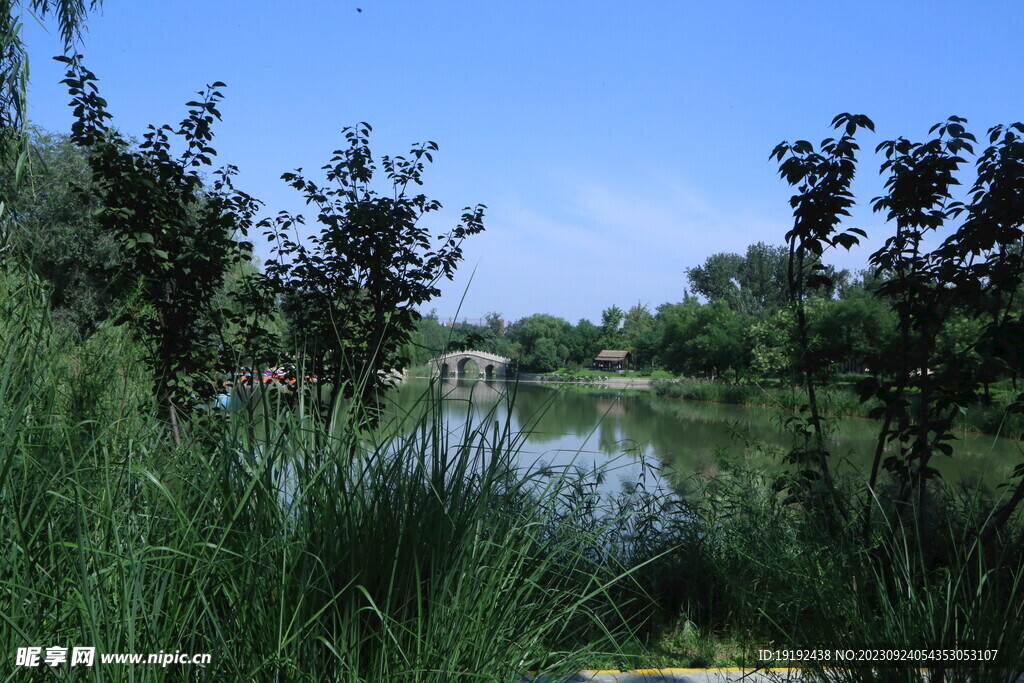 龙潭中湖风景