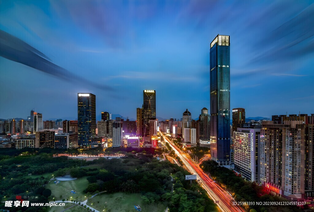 城市夜景