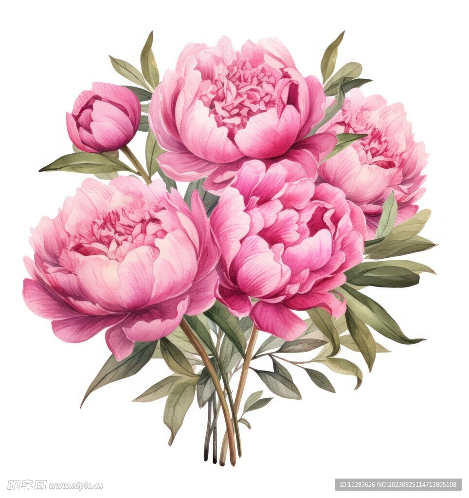 牡丹花素材