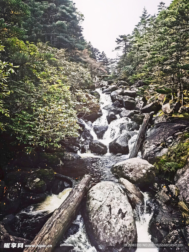 山涧流水