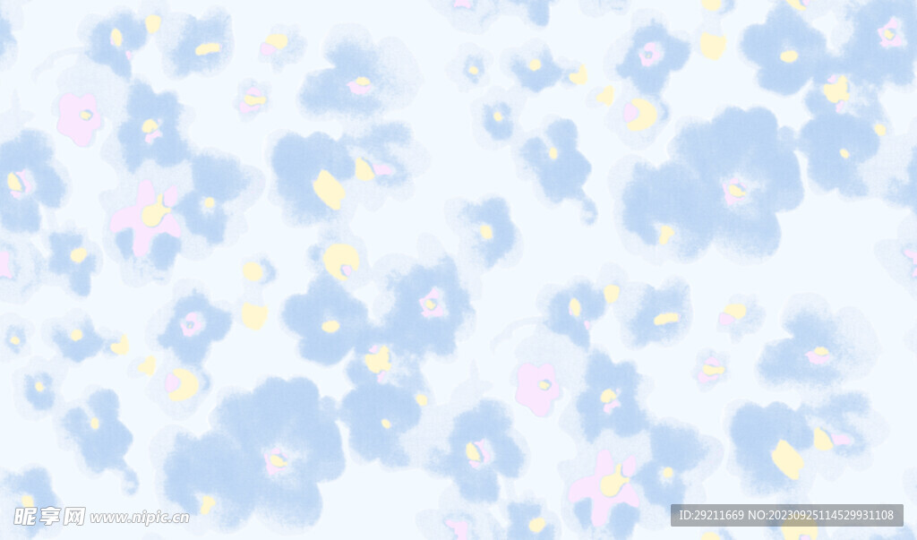 手绘花