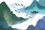 山水画