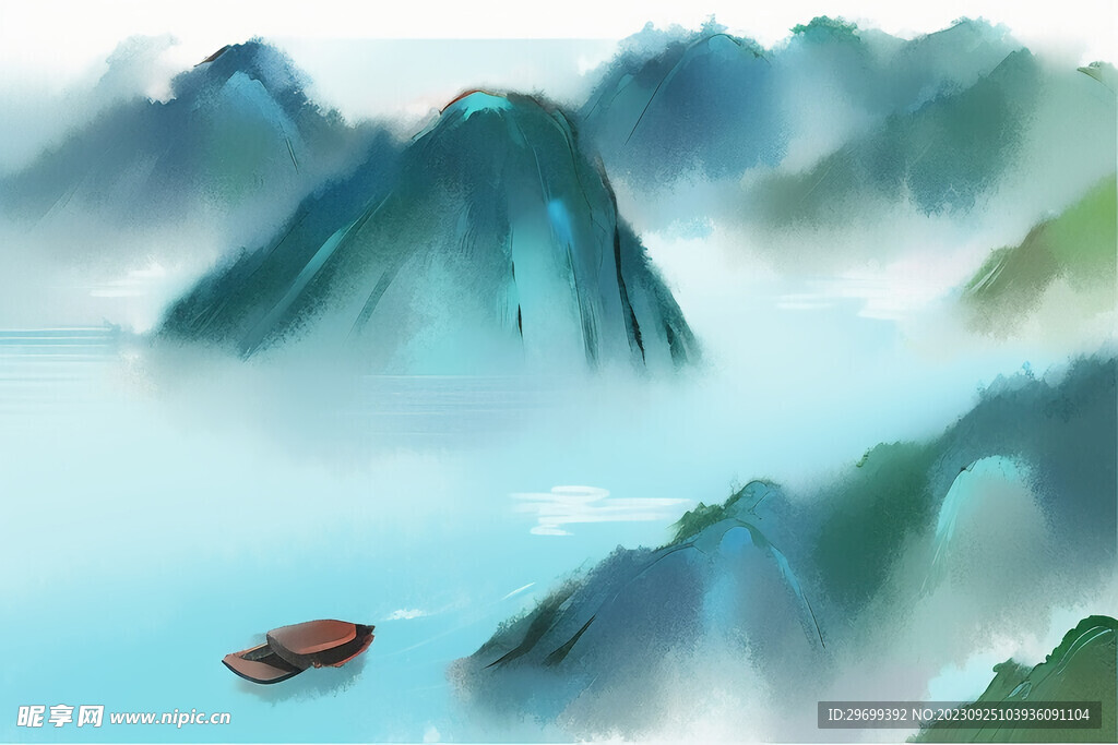 山水画