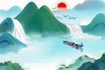 山水画