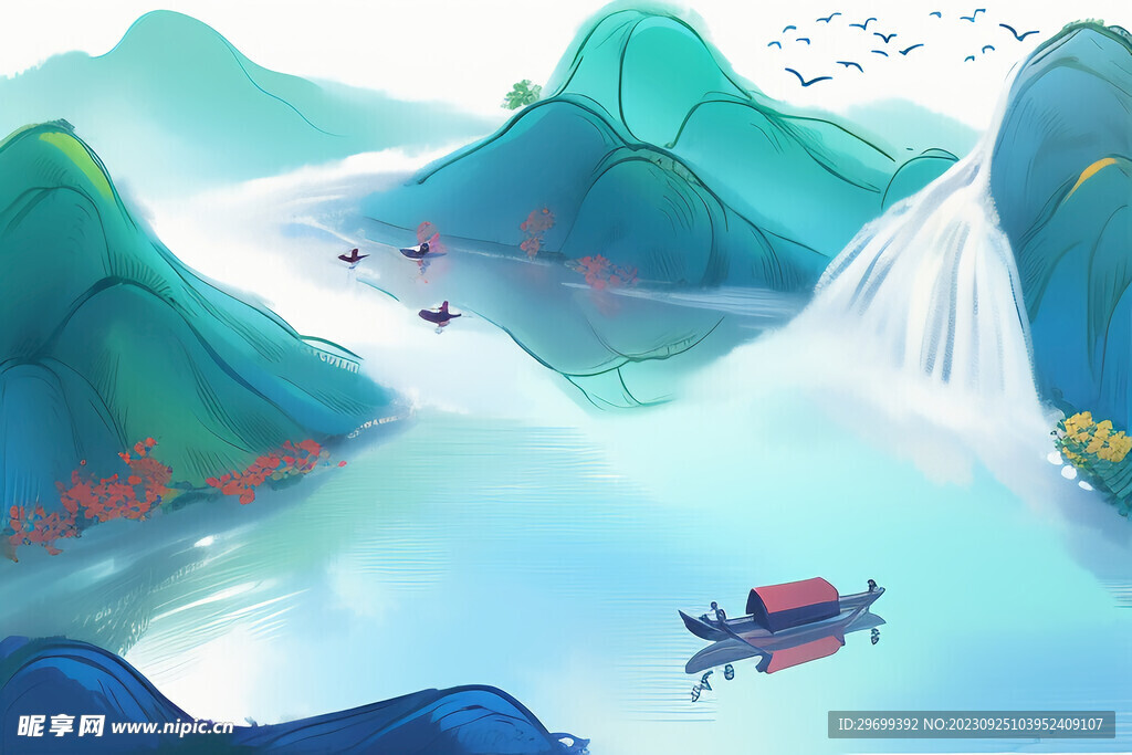 山水画