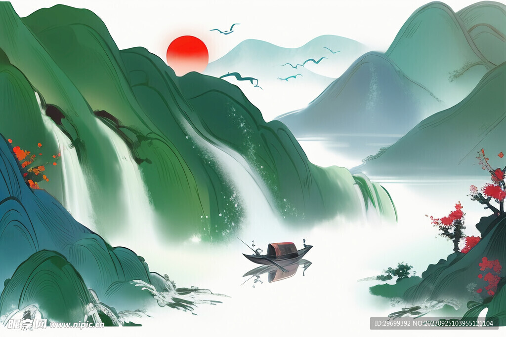 山水画